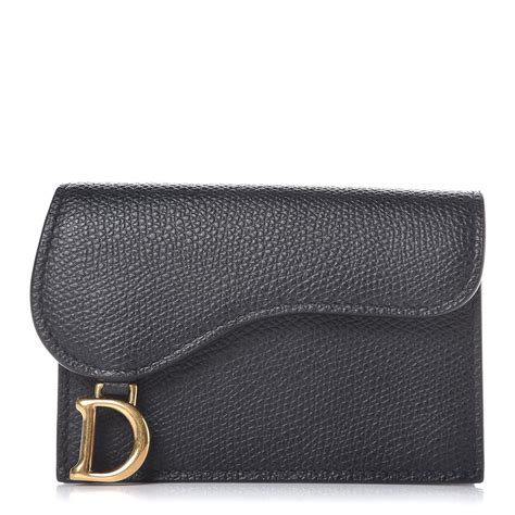 dior cardholder saddle|christian dior saddle card holder.